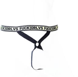BamBella® - Sexy bondage Lingerie Heren L/XL - Zwart mannen ondergoed open kruis slip — thumbnail 2