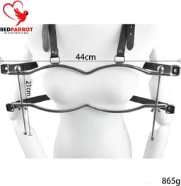Borsten bondage met Anale haak - BDSM - Crusher - Harnas - Verstelbaar - One size — thumbnail 4