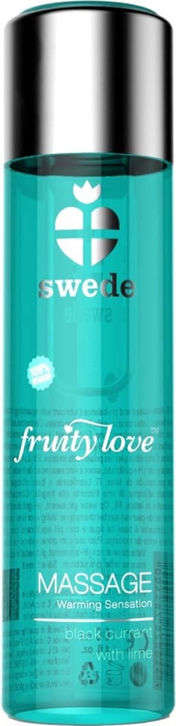 Swede - Fruity Love Massage Zwarte Bes met Limoen 120 ml — thumbnail 1