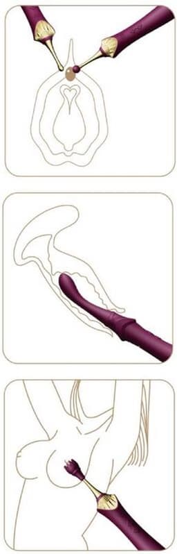 Zalo - Bess 2 - Clitoral Vibrator - Obsidian Black — thumbnail 13