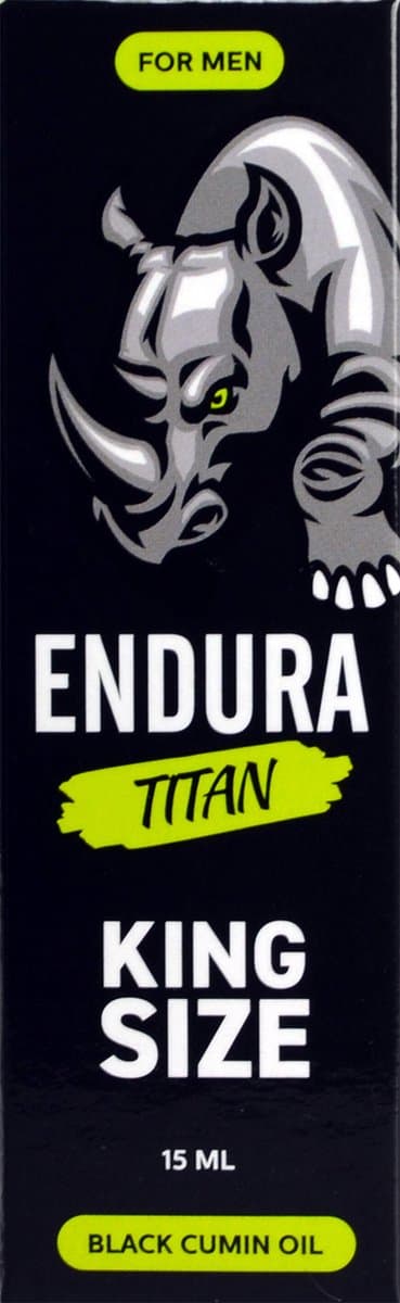 Endura Titan Cumin Oil - King Size - Grotere Erecties — afbeelding 1
