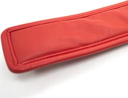 Banoch - Collar & leash Red - Halsband en Riem - Rood met zilver - bdsm — thumbnail 14