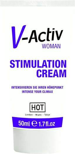 Hot-Hot V-Activ Stim.Creme Woman 50Ml-Creams&lotions&sprays — thumbnail 1