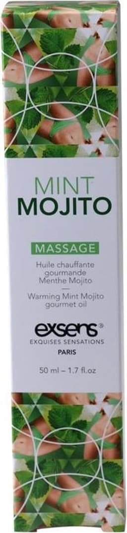 Verwarmende Massage Olie Met Smaak - Mojito — thumbnail 7