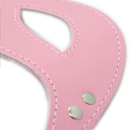 Banoch - mask villain pink - masker van imitatieleer roze — thumbnail 2