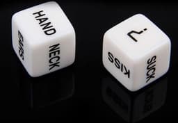 Sex Dobbelstenen - Black and White Edition! - Erotisch Spel / Kamasutra Spel - Sex Dice - Wat is jouw ultiem verlangen? — thumbnail 1