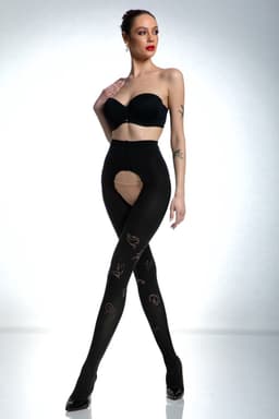 Panty Open Kruis Mystique 60Den Maat: XXL — thumbnail 3