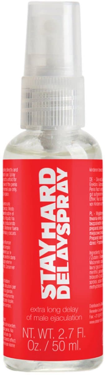 Shots Pharmquests delay spray/gel Stay Hard Delay Spray 50 ml — afbeelding 1