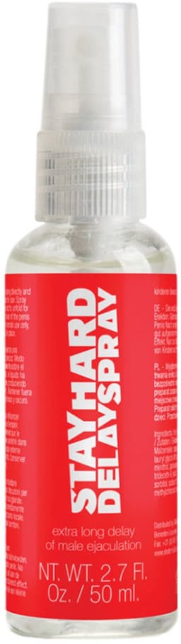 Shots Pharmquests delay spray/gel Stay Hard Delay Spray 50 ml — thumbnail 1