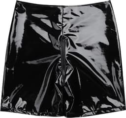 Strakke latex short vrouwen - Open kruis functie met rits - Erotisch broekje - BDSM - Hoge Taille - Latex kleding - Slip - Sexy bondage kleding — thumbnail 5