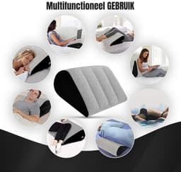 Zylo® Sex Kussen - Seksmeubel voor Vrouwen & Mannen - Sex Pillow - Grijs - 45cmx36cmx46cm — thumbnail 7