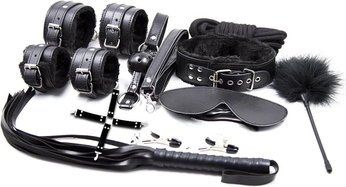 Intenz®- Luxe Bondage Set 11 delig - BDSM extreme - Sex Toys voor Koppels Vastbinden - Sex Box voor Koppels — afbeelding 1