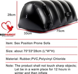 Seks posities bondage kussen - Sex meubel - Seks stoel - Sofa - Handboeien - Beenboeien - Opblaasbaar — thumbnail 4