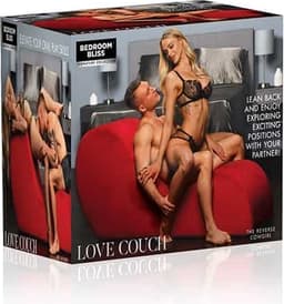 XR Brands AH096 - Love Couch - Red — thumbnail 5