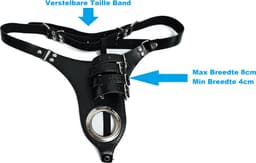 BamBella ® - Kuisheidskooi voor mannen - Kuisheids gordel man penis kooi — thumbnail 3