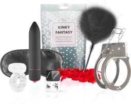 Loveboxxx - Kinky Fantasy - 7 Delige Cadeauset - Geschenkset Mannen, Vrouwen en Koppels - Cadeau Man, Vrouw en Koppels - Giftset Man, Vrouw en Koppels - Erotisch - Zwart — thumbnail 11