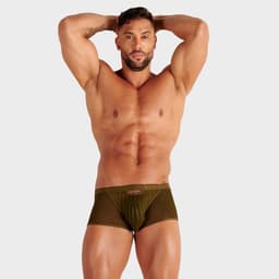 WOH heren microfiber trunk personal allure mesh groen — thumbnail 5