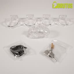 Brutus - Airhole Chastity Cage - Comfortabel design - Luchtdoorlatend — thumbnail 3