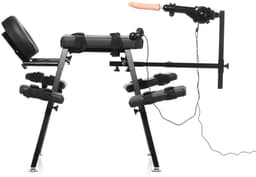 XR Brands - Obedience Bench Met Seksmachine - Zwart — thumbnail 8
