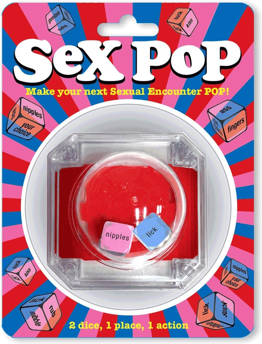 Little Genie Productions Sex Pop - Popping Dobbelspel erotische geschenkset - Multicolor — afbeelding 1