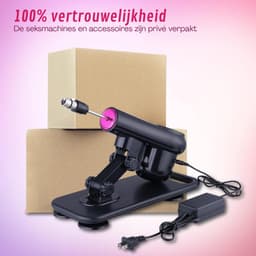 Sex Machine Met 7 Luxe Opzetstukken - Dildo - Neukmachine - Fuck machine Met Afstandsbediening - Compleet Sexmachine Pakket – Inclusief Dildo’s en Anaal Dildo's – Seksmachine Voor Mannen en Vrouwen - Discreet Verzonden — thumbnail 7