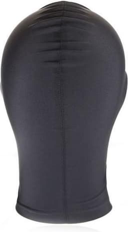 Kiotos - Zwarte BDSM Hood - Spandex Met Mondopening — thumbnail 4