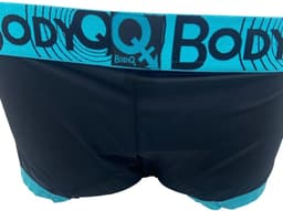 BodyQ Sexy Heren Boxershort – Zwart/Aqua – Erotische Herenlingerie – Maat S — thumbnail 3