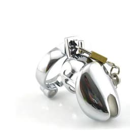 Metalen peniskooi (5 cm) - BDSM - kuisheid - sextoys — thumbnail 2
