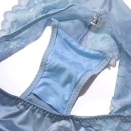 Luxe Satijnen vrouwen slip - Kant - Zijde - Naadloos - Erotisch getint - Ondergoed voor haar — thumbnail 2