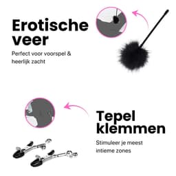 Intenz®- Luxe Bondage Set 11 delig - BDSM extreme - Sex Toys voor Koppels Vastbinden - Sex Box voor Koppels — thumbnail 5