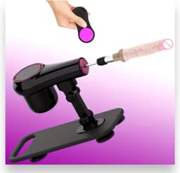 Kinky Pleasure - Seks Machine met Kristallen Dildo-Attachment - Afstandsbediening - Inclusief 2 Opzetstukken — thumbnail 18