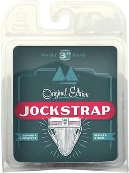 MM Sports The Original No. 10 Swimmer/Jogger Jockstrap 3 inch Black - MAAT L - Heren Ondergoed - Jockstrap voor Man - Mannen Jock — thumbnail 6