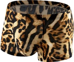 LekkerStout Panterprint Boxershort - Bruin/Zwart - Sexy Herenondergoed | M | ( LS222 ) — thumbnail 1