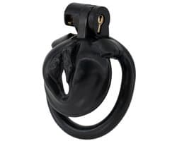 Sissy Trainer Cock Lock X-Short - Peniskooi - Kuisheidskooi - BDSM - 4 maten cockringen