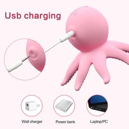 Killogood 2 stuks octopus clitorale stimulator – 10 modes elektrisch vrouwen speeltje — thumbnail 3