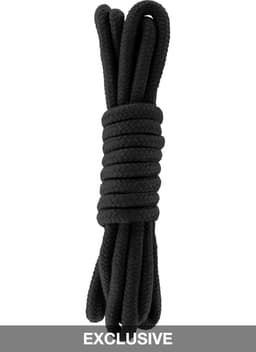 Hidden Desire - Bondage Rope 3M - Bondage / SM Rope and tape Zwart — thumbnail 6