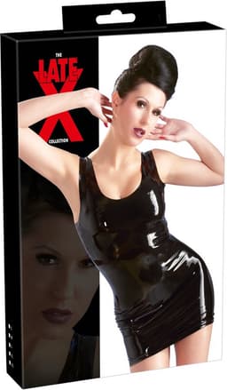 The Latex Collection Latex Mini Jurk - Zwart — thumbnail 5