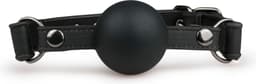 EasyToys - Ball Gag met Grote Siliconen Bal - BDSM - BDSM Toys - Sex Toys voor Vrouwen en Mannen - Balgag - Erotisch Spel - Zwart — thumbnail 3