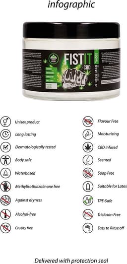 CBD Fist It - 500ml — thumbnail 3