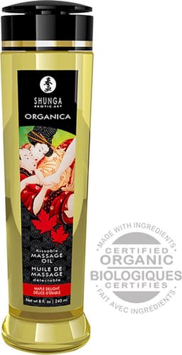 Organica Massage Olie Maple Delight 240 ML — thumbnail 4