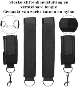 YOR® Benenspreider bdsm - Seksspeeltjes voor Koppel – Erotiek Toys - Sex Sling – Love Swing – Discreet Verpakt – Zwart- 16cm x 10cm x 6cm — thumbnail 2