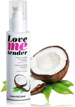 Love me Tender - Verwarmende Massageolie - Coconut — thumbnail 1