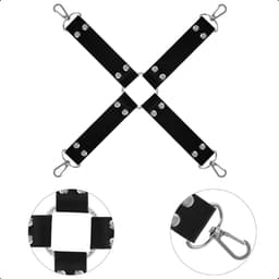 Sensa BDSM set - Bondage set voor koppels - Sexspeeltjes voor koppels - Seksspeeltjes voor mannen - Buttplug set - Zwart / Rood — thumbnail 7