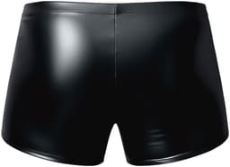 Male Power Sexy Wetlook Pouch Short - Zwart - Maat XL — thumbnail 4