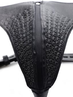 Spiked Leather Kuisheidsgordel Met Spikes — thumbnail 4