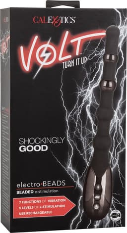 CalExotics - Volt Electro Beads - Anal Toys Electro Zwart — thumbnail 2