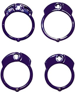 The Vice - Kuisheidskooi - Peniskooi - Chastity Cage - Paars Mini — thumbnail 4
