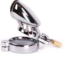 Kiotos - Penis kooi met slot - RVS Chastity Cage - Kuisheidskooi met Slot — thumbnail 1