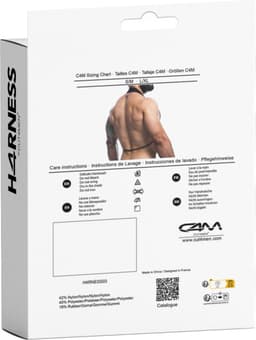 Cut4Men - Chain Harnas - Maat S/M - Zwart — thumbnail 3