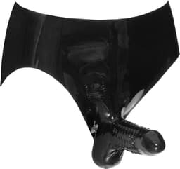 The Latex Collection Latex Slip Met Penis Sleeve Large — thumbnail 4